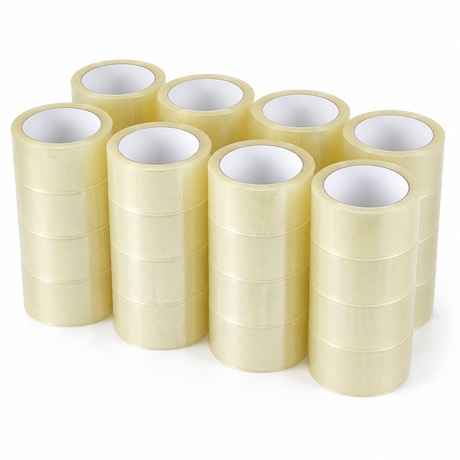 Rolos de fita adesiva PP transparente de 48 mm por 100 m